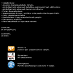 Un fondo negro con algunos iconos encima.