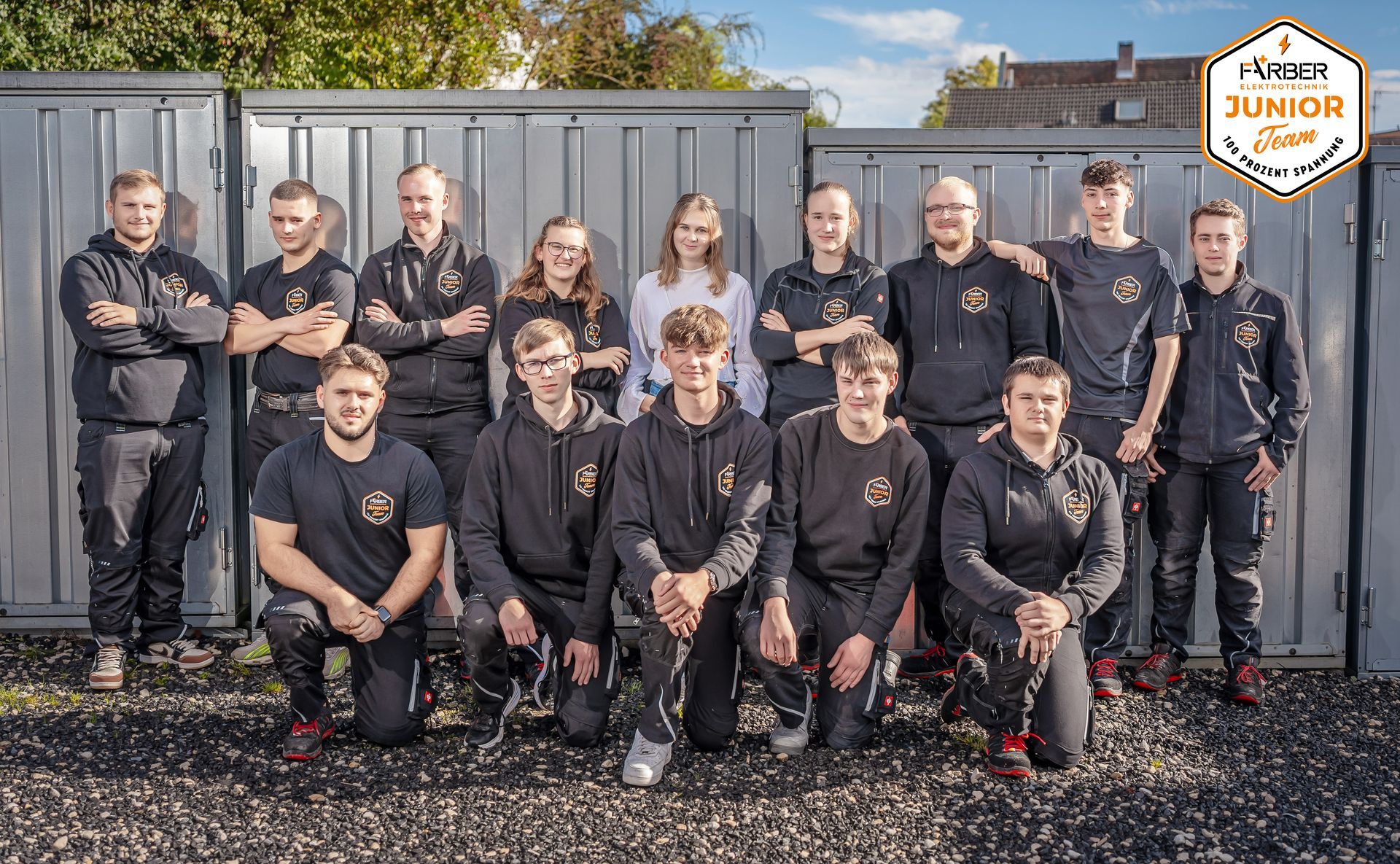 Azubis von Elektrotechnik Färber GmbH