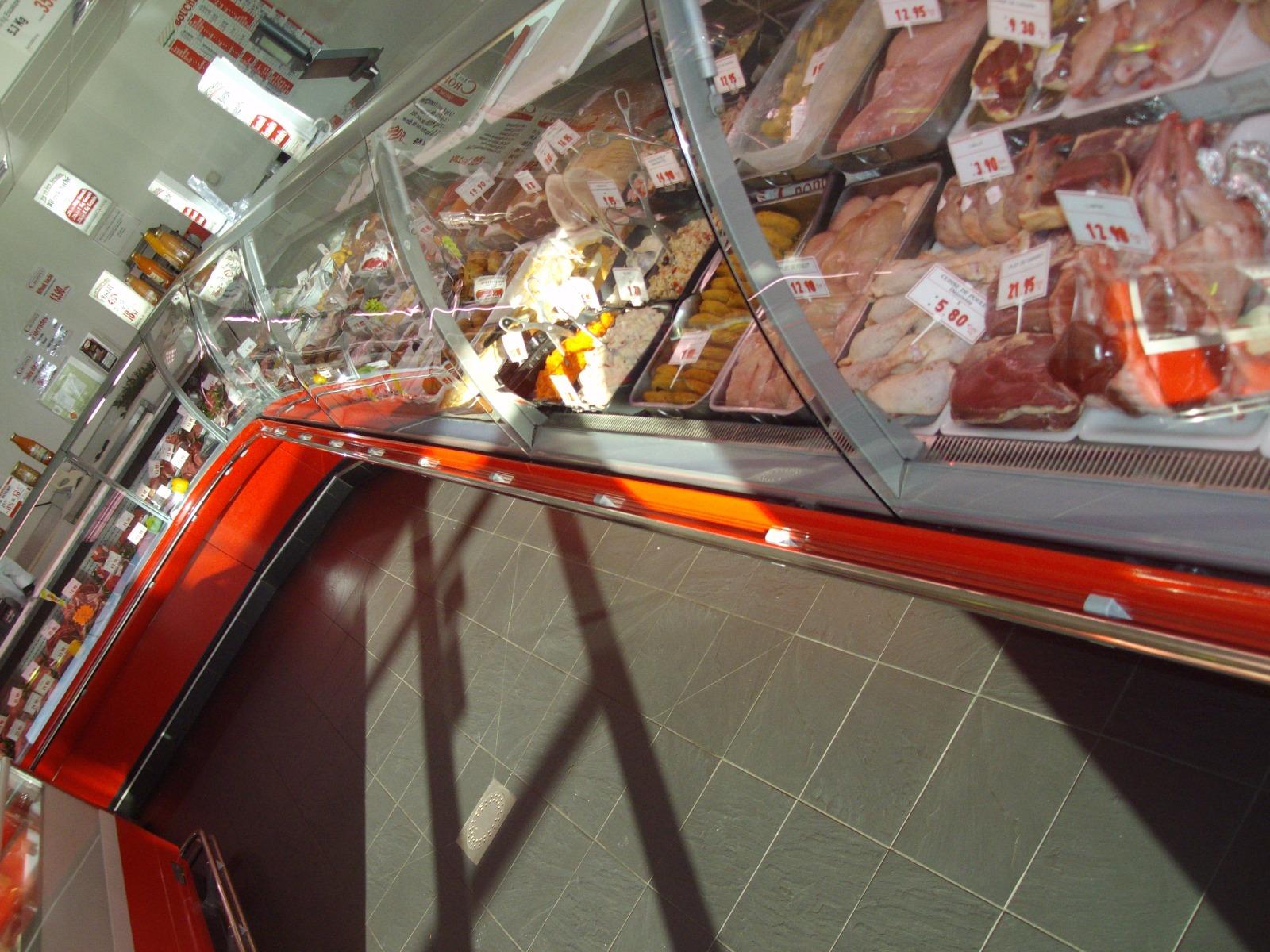 vitrine de présentation réfrigérée