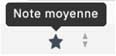 note moyenne