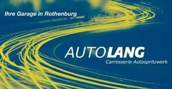 Logo von der Auto Lang Carrosserie + Autospritzwerk GmbH