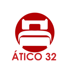 Logo de Ático 32, apartamento turístico en Lugo.