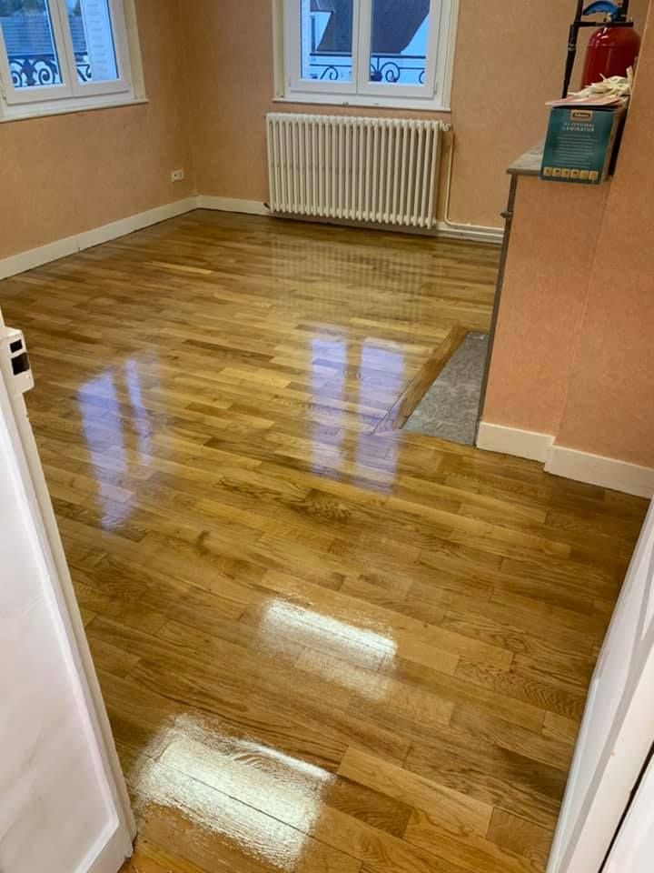 Parquet vitrifié