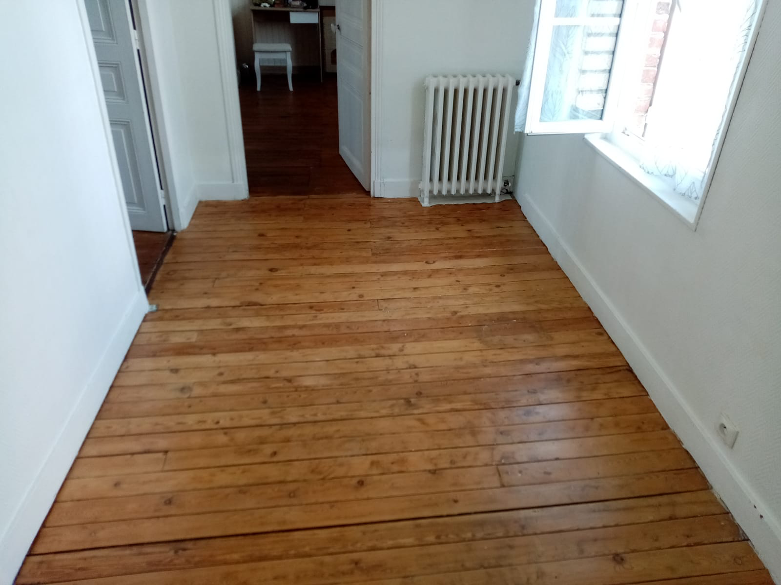 Rabotage de parquet