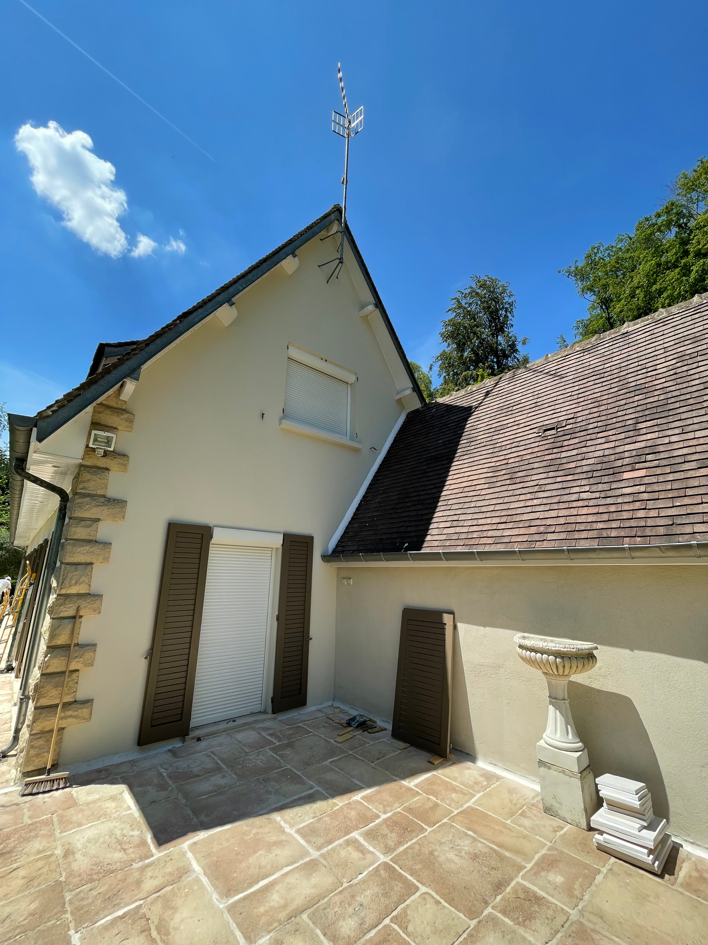 Façade rénovée