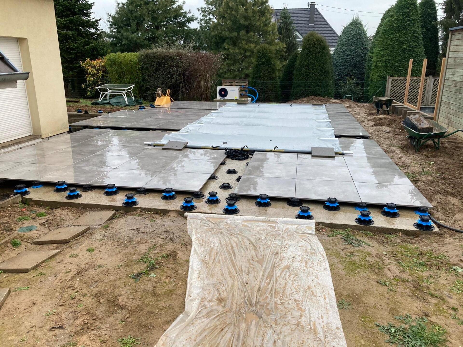 Création tour de piscine