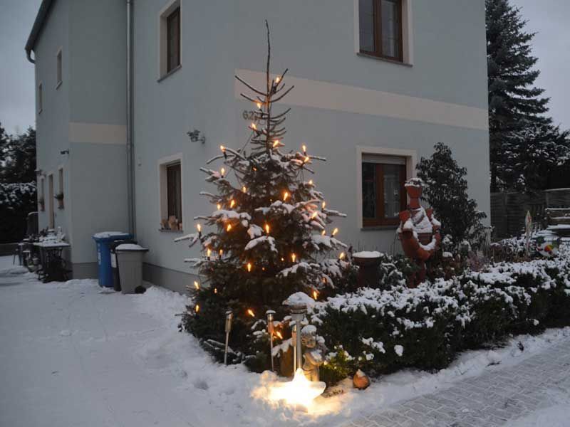 Haus im Winter