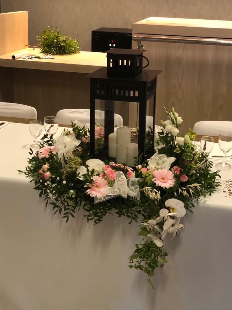 Décoration florale table