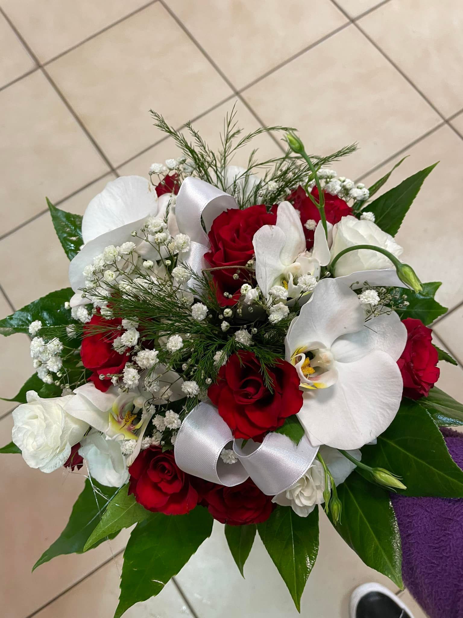 Bouquet de fleurs : cadeau
