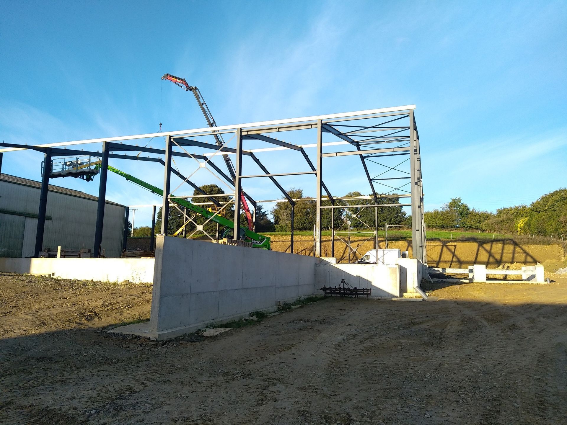 Chantier de construction