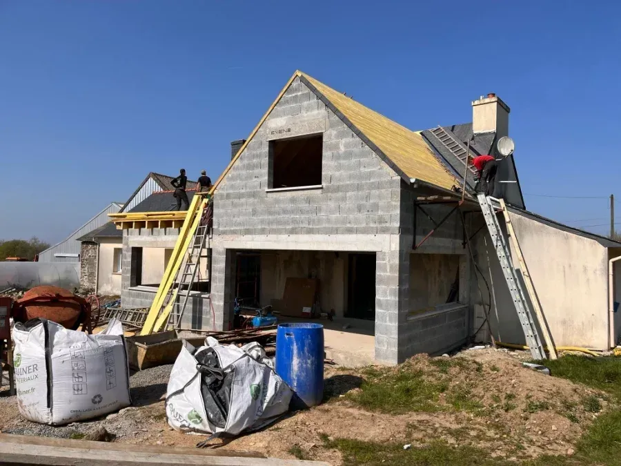 Maison en construction