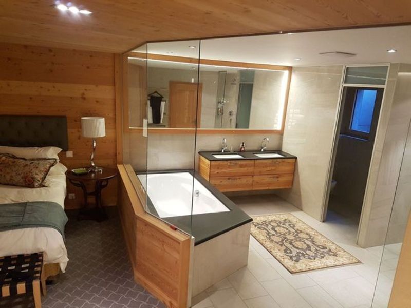 salle de bain en bois