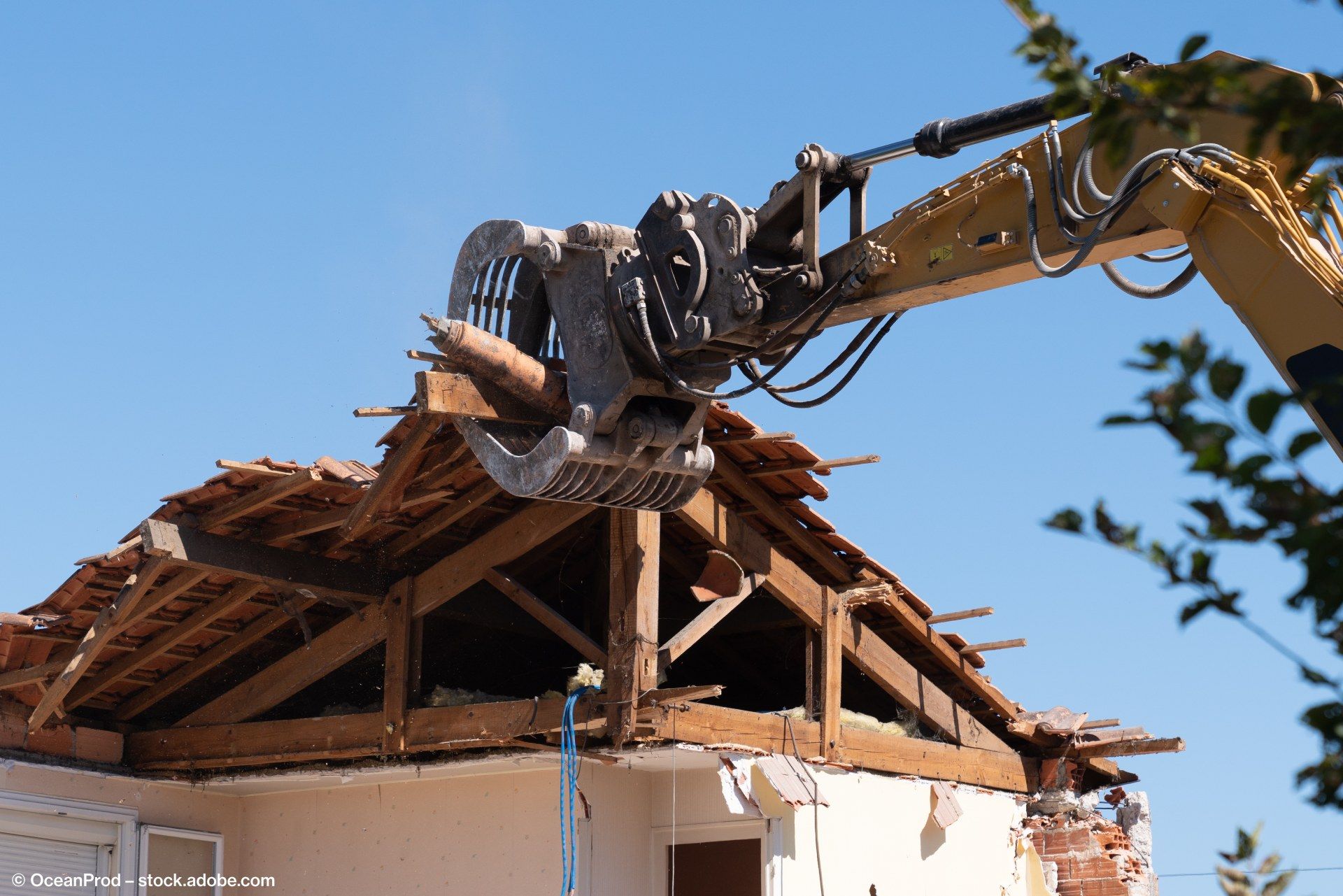 Referenzen | Greifarm eines Baggers