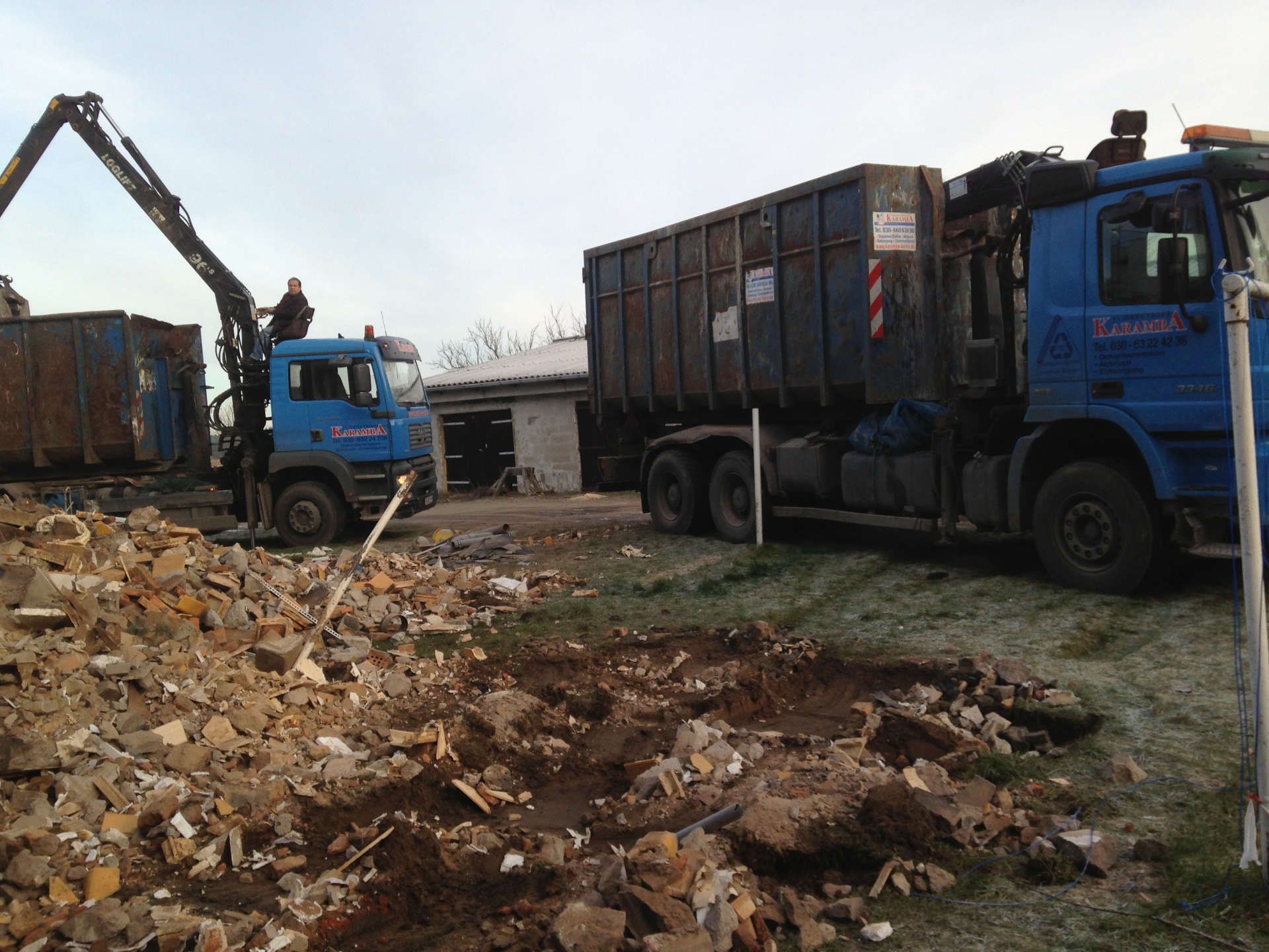 Entsorgung mit Selbstladern