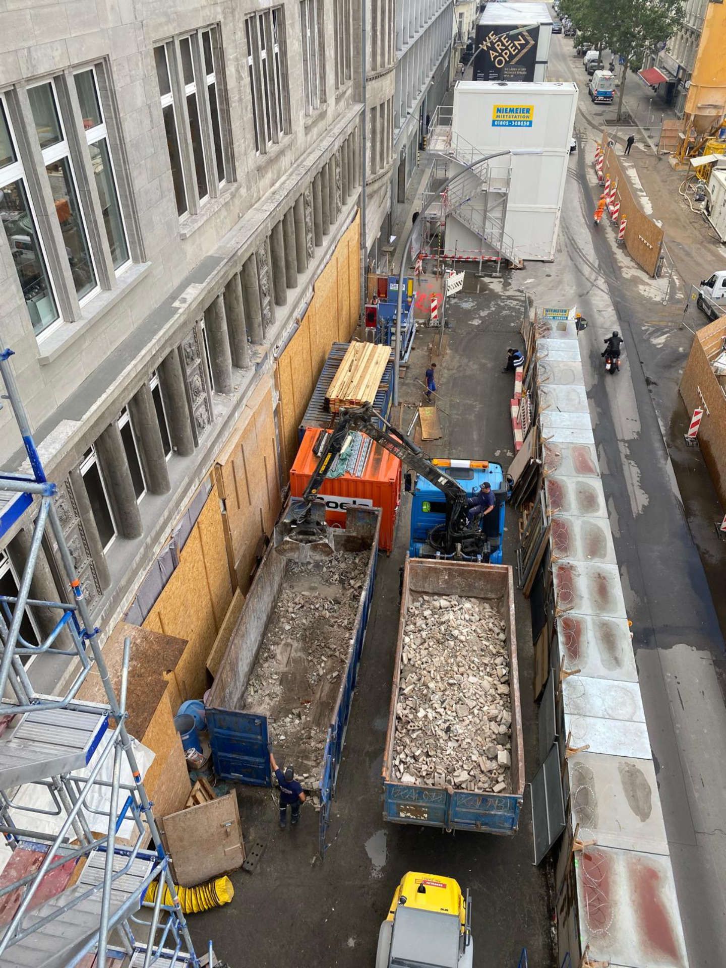 Fachgerechte Entsorgung von Bauschutt