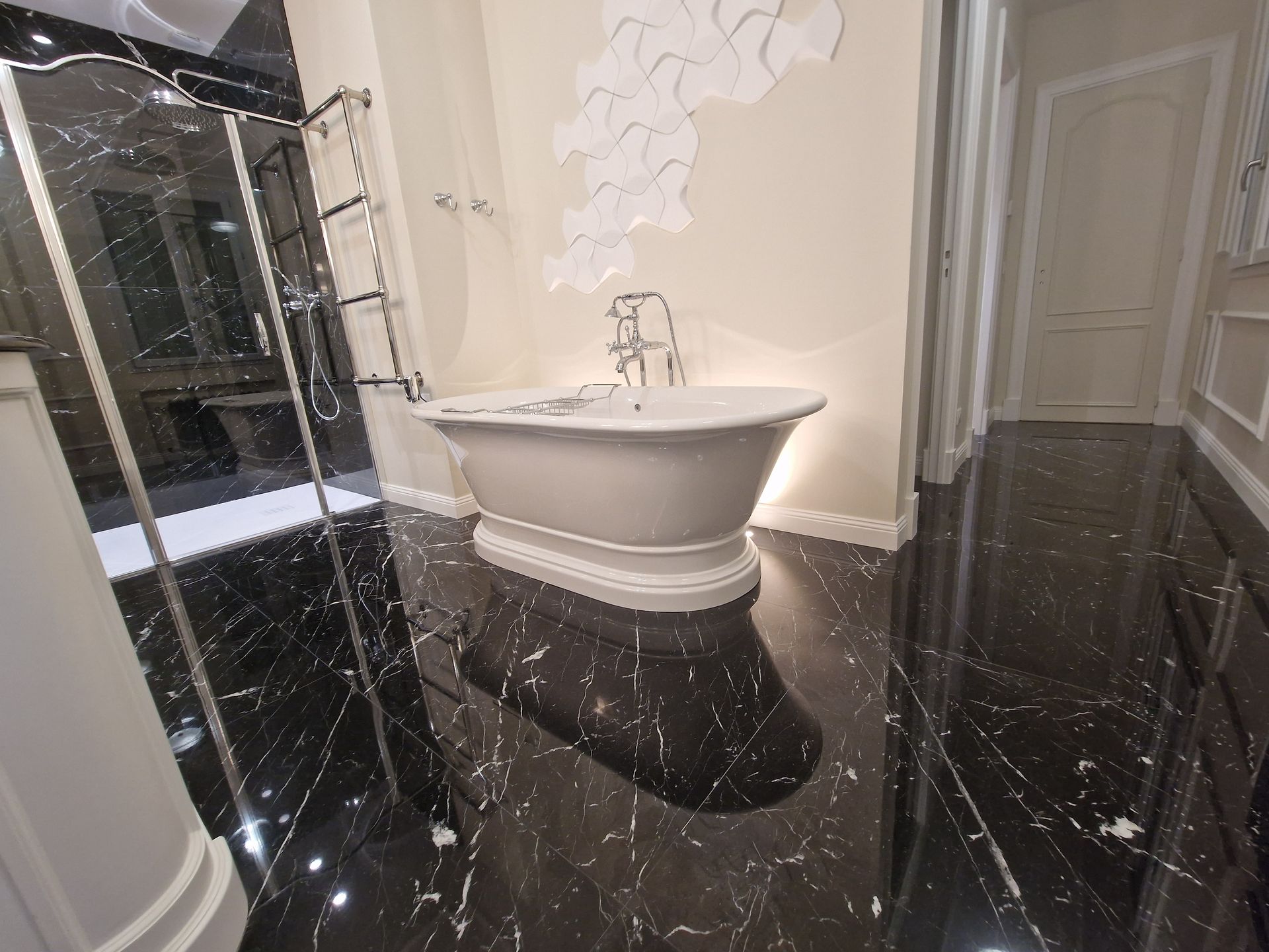 Salle de bains propre