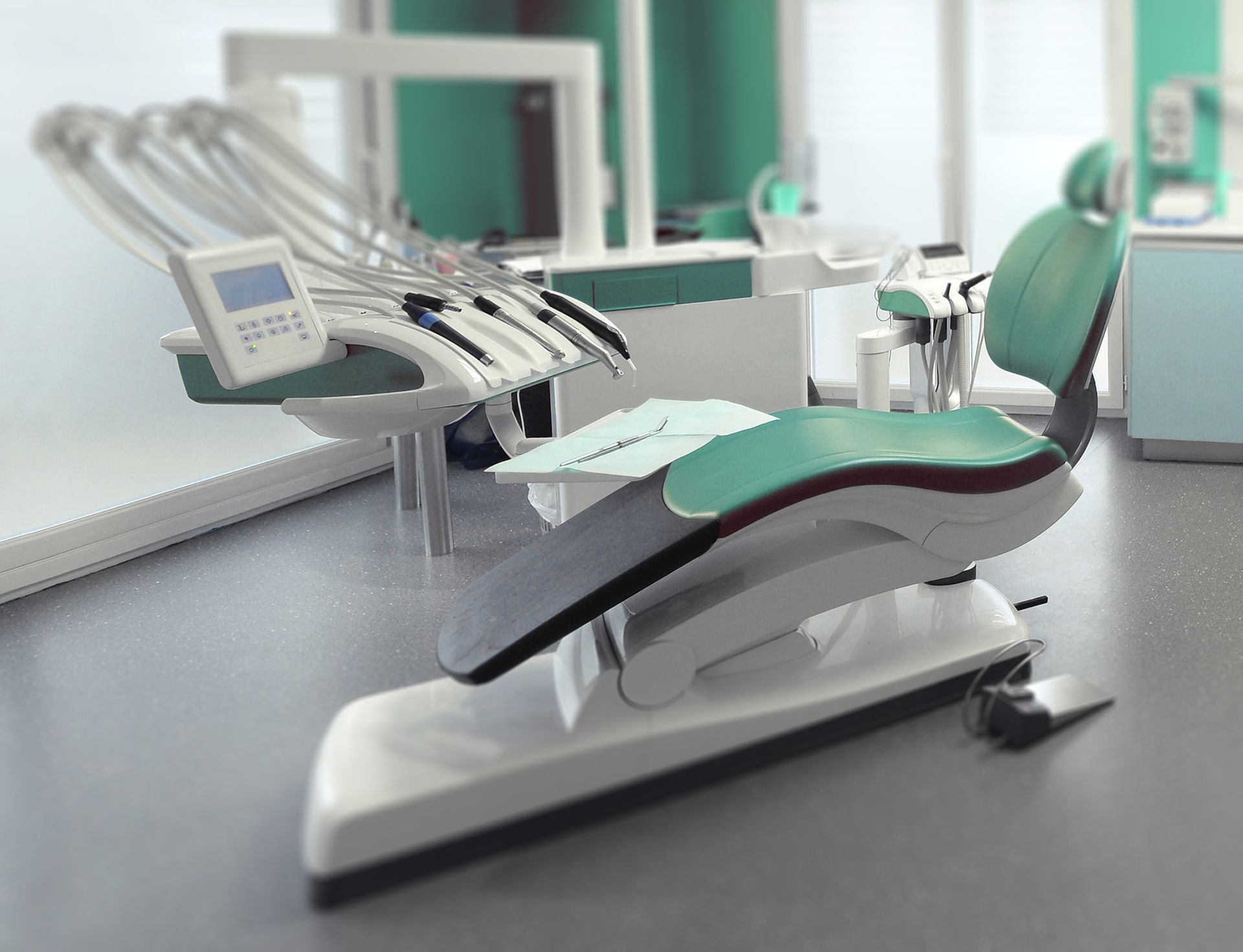 Nettoyage d'un cabinet de dentiste