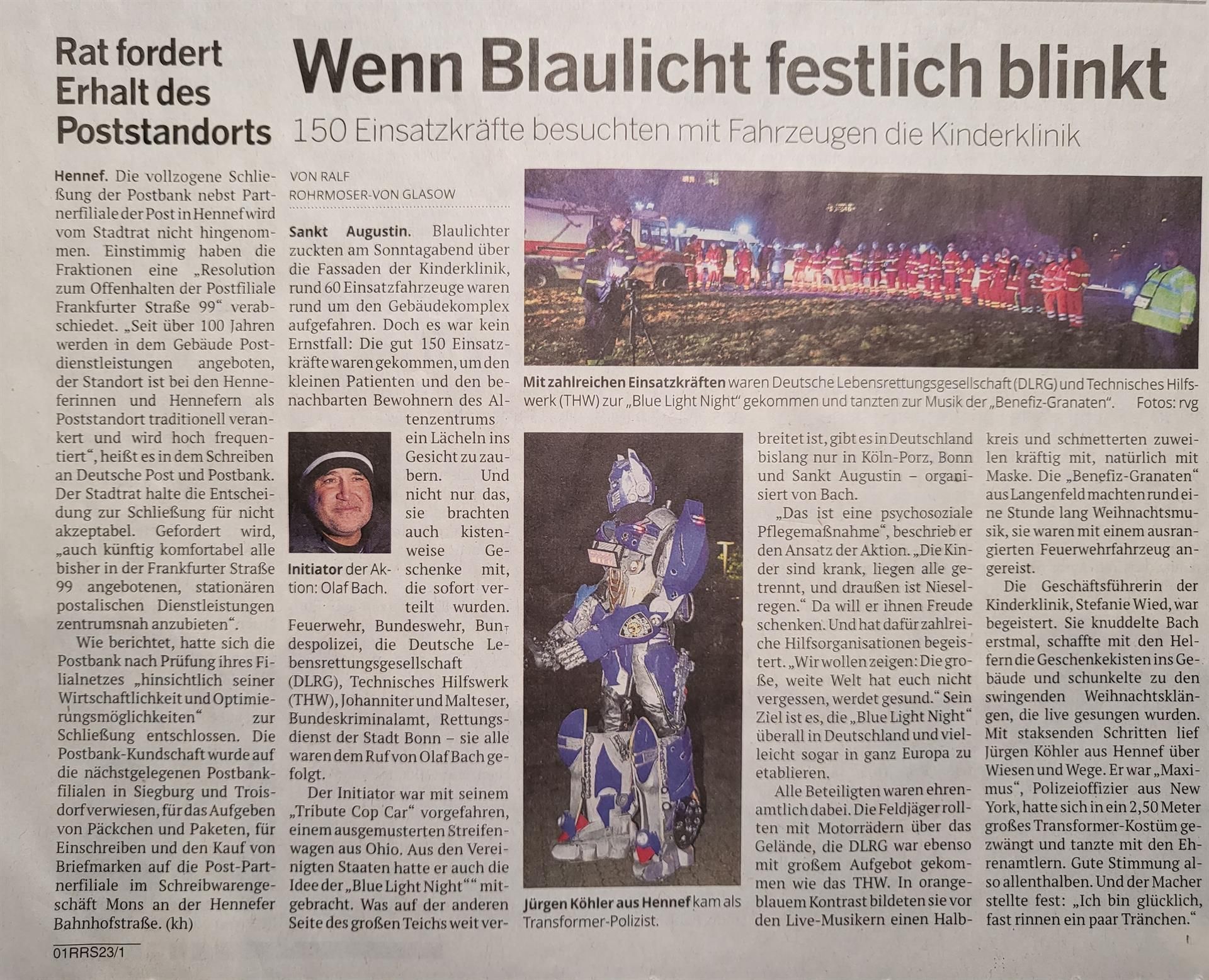 Pressebericht über Jürgen Köhler