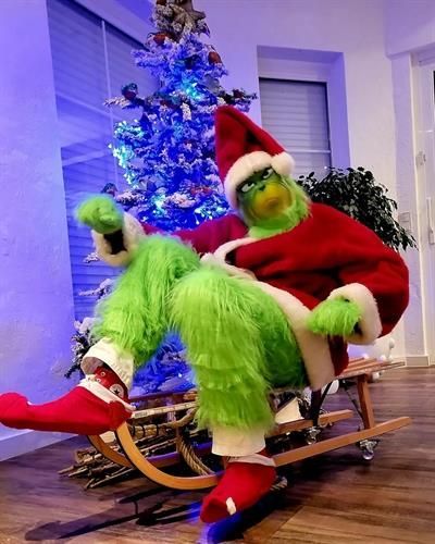 Weihnachtsfeier Grinch mieten