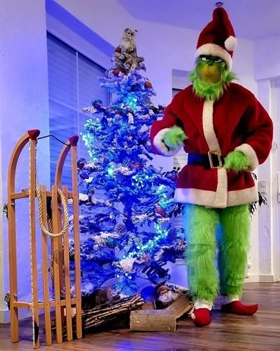 Weihnachtsfeier Grinch mieten