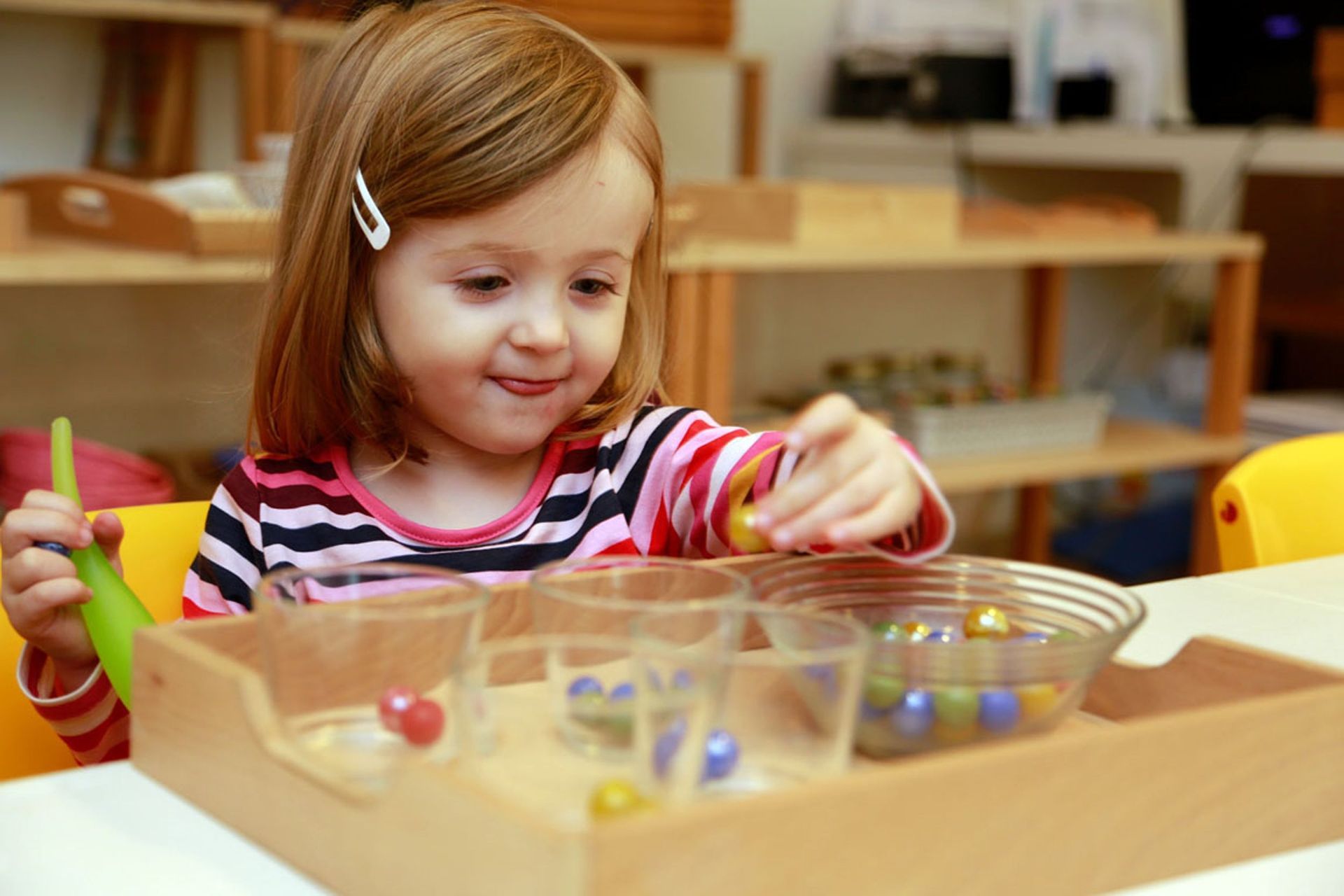 Während der Freiarbeit