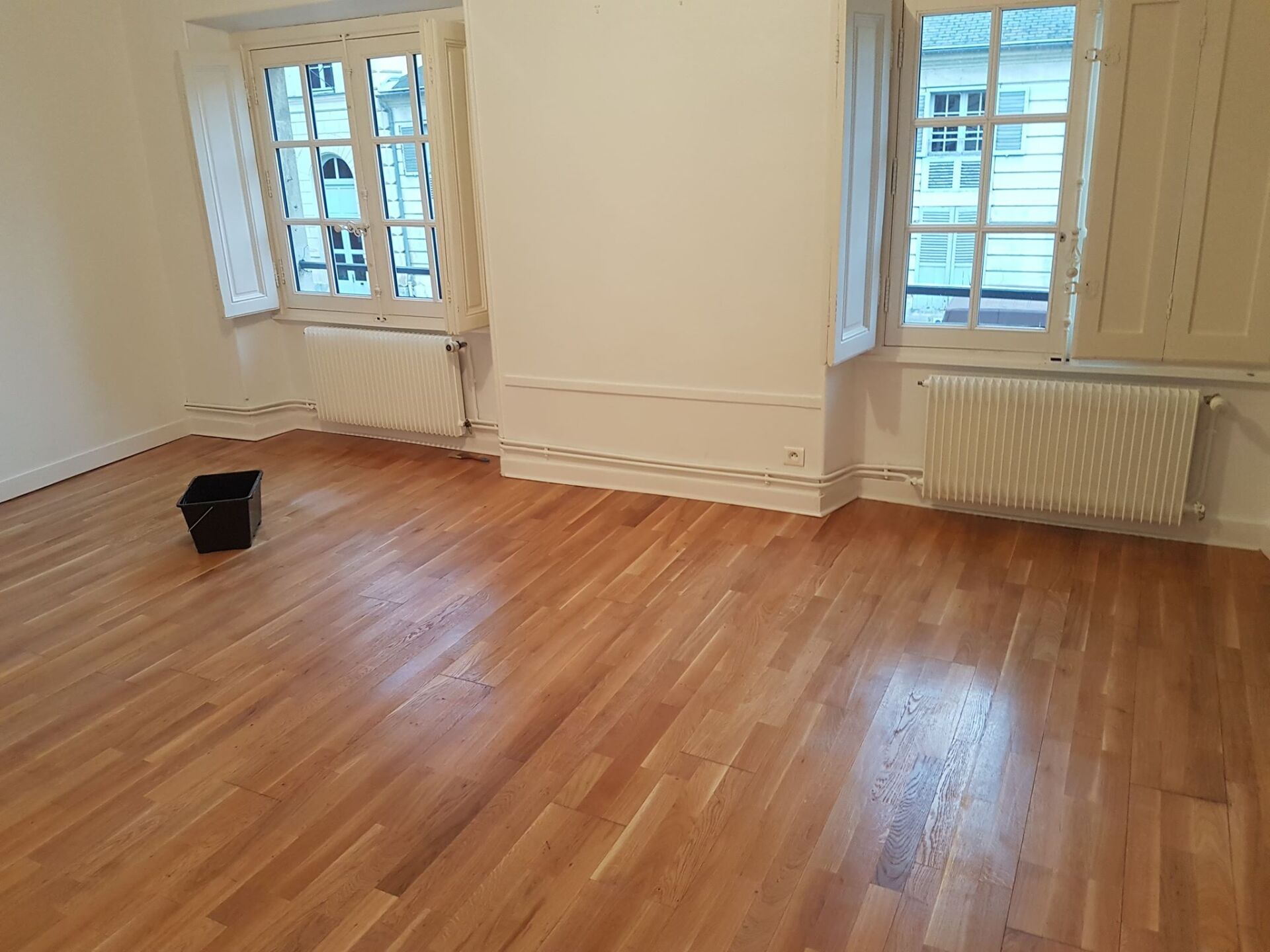 Parquet de couleur claire