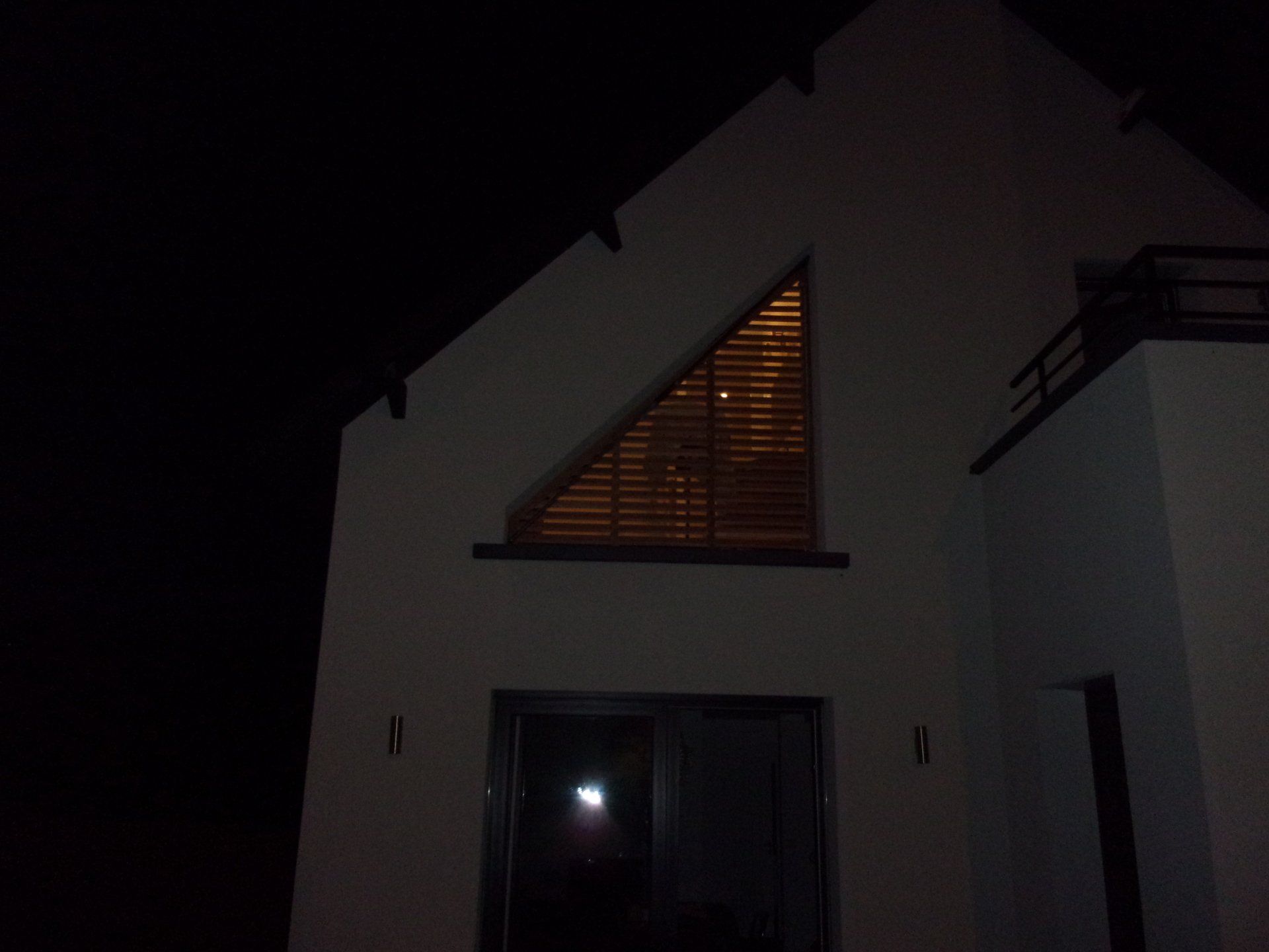 Fenêtre triangulaire