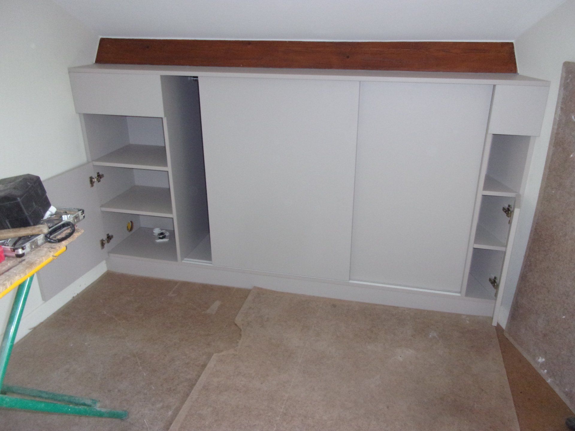 Placard sous toiture