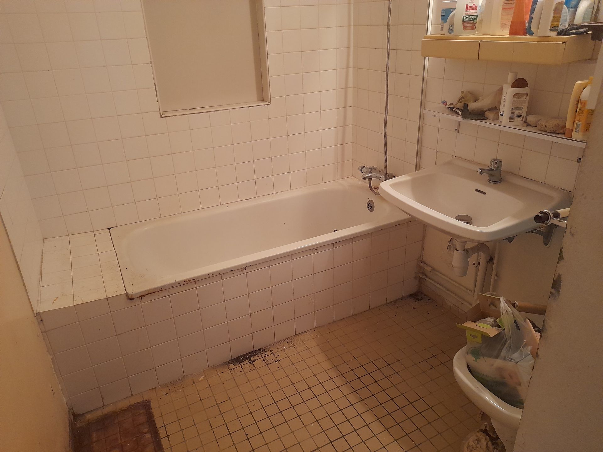 Travaux de salle de bains