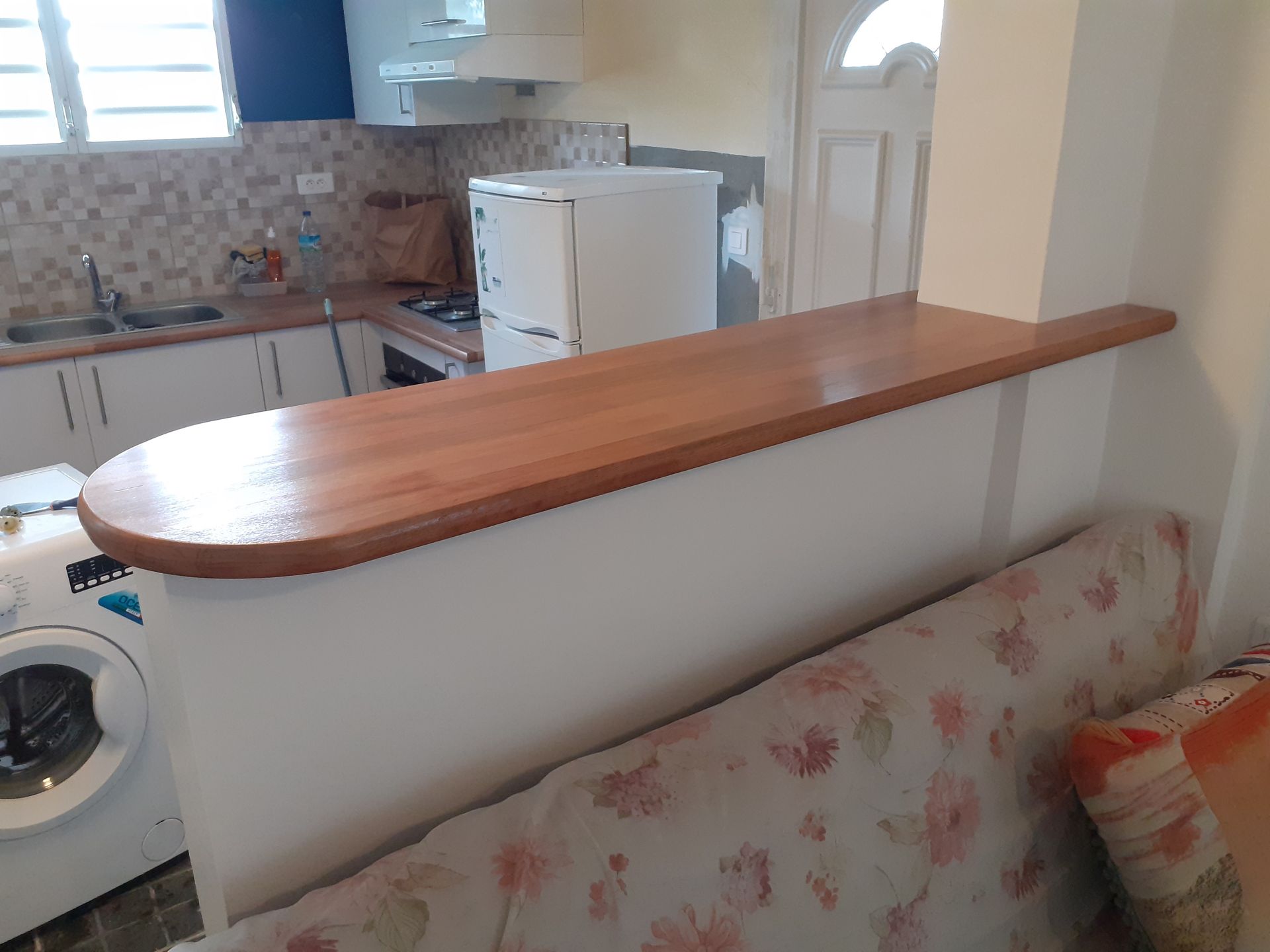 Rénovation d'une cuisine ouverte