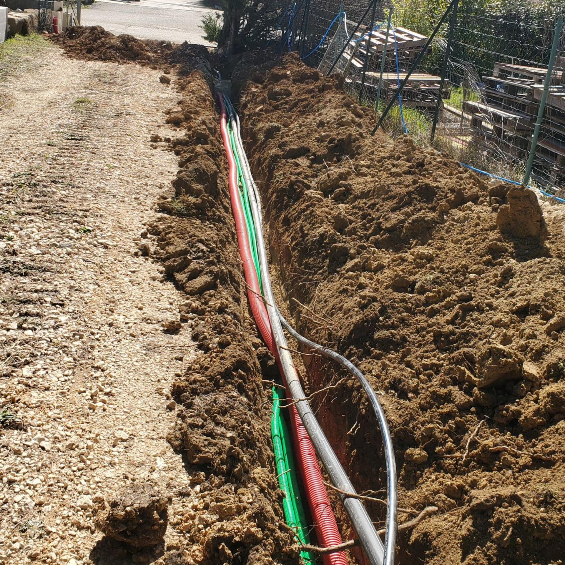 Lien vers la page pose de réseaux.