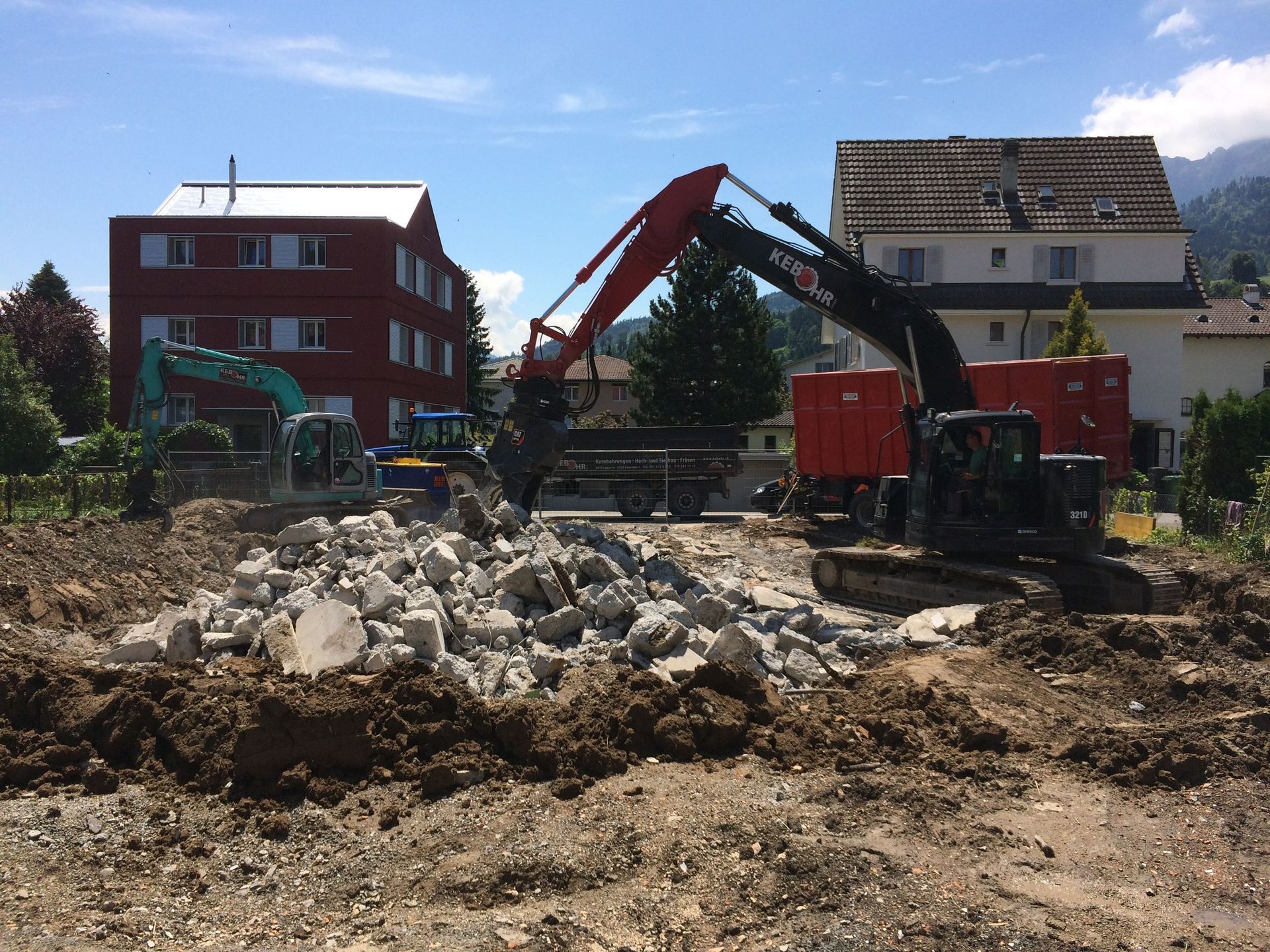 Tiefbau- und Aushubarbeiten - KEBOHR GmbH