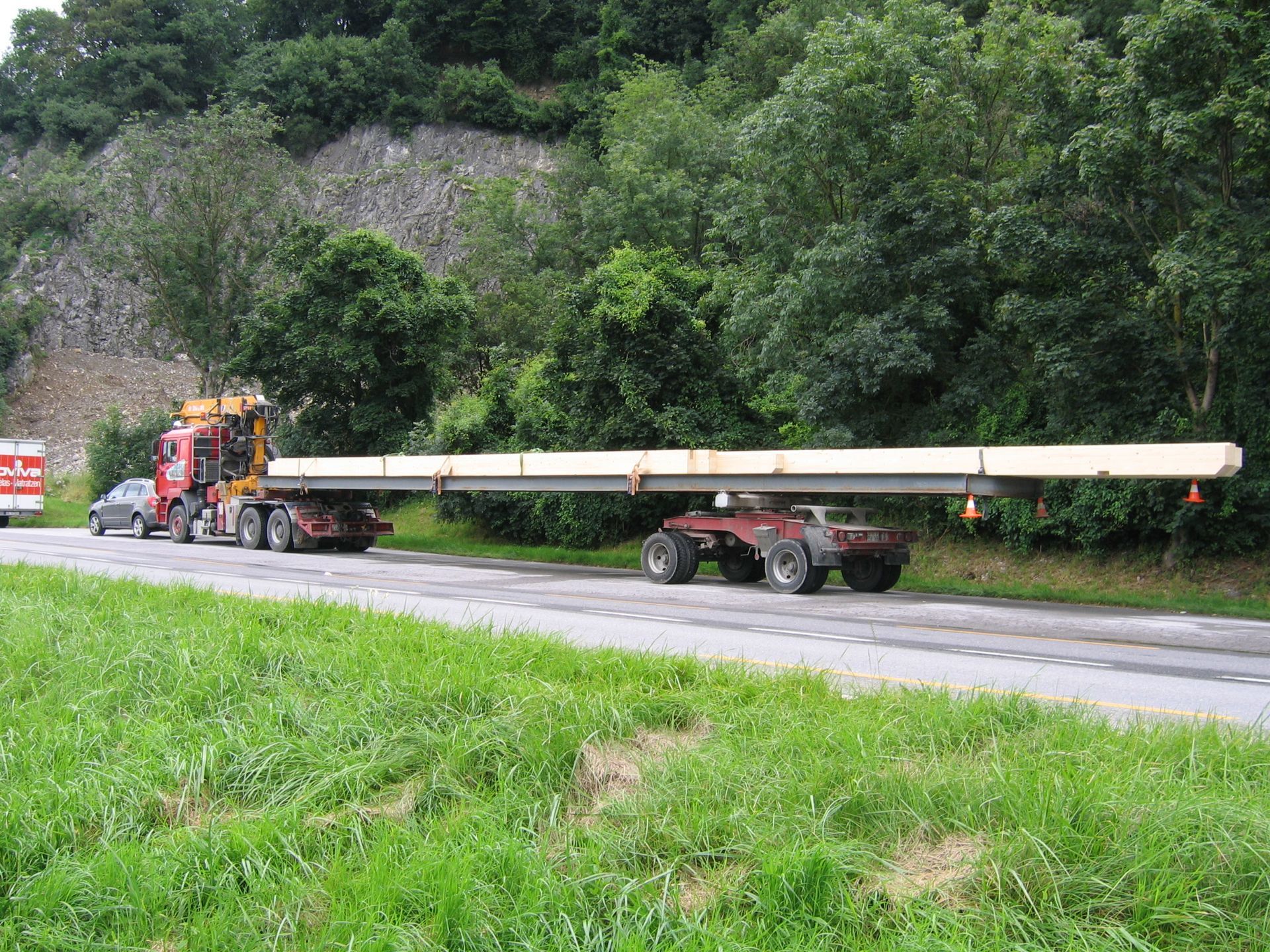 Transport Pastor Philippe - longues pièces de bois