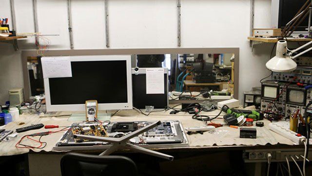 Réparation de téléviseur