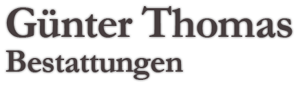 Logo Bestattungen Thomas