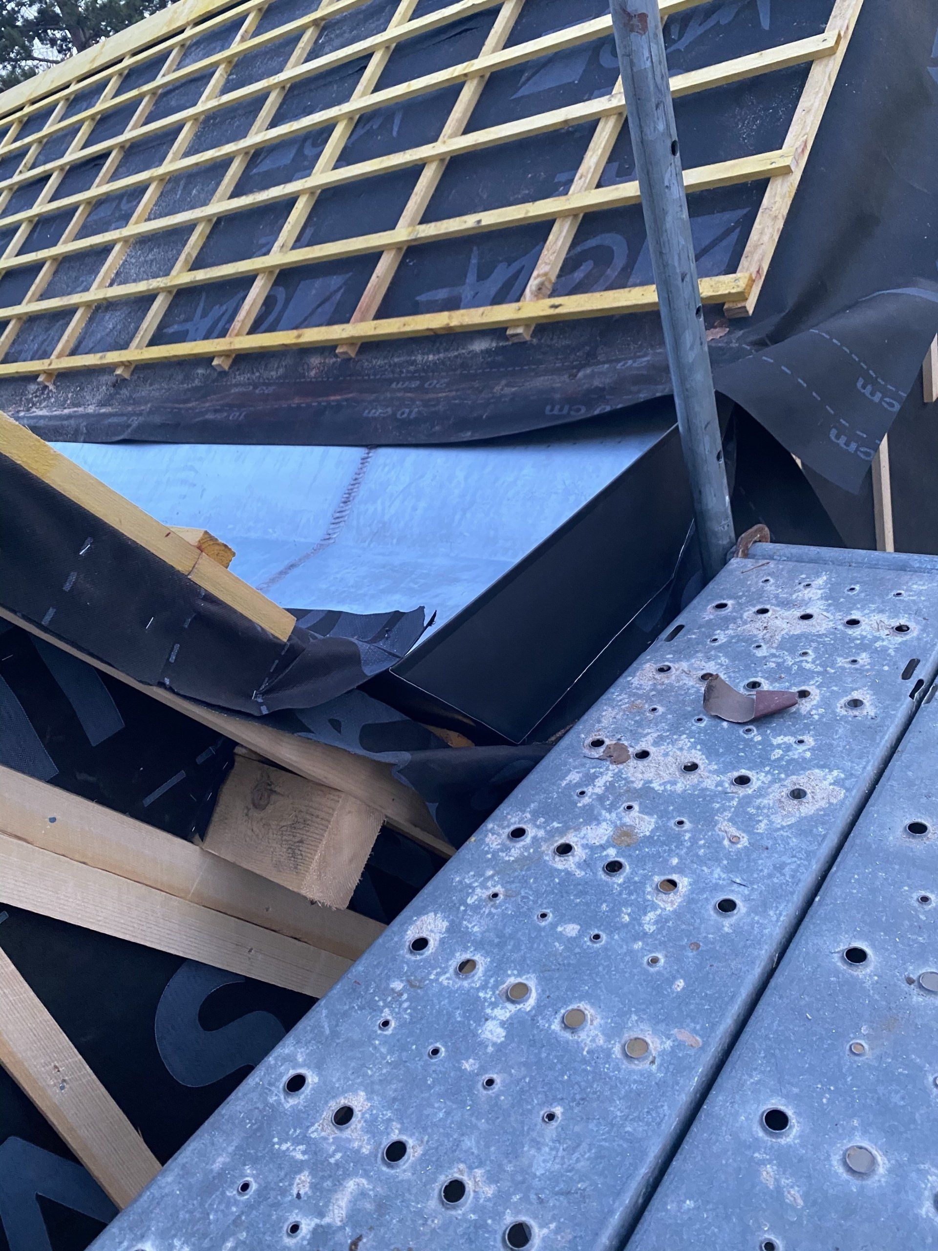 Travaux de réparation