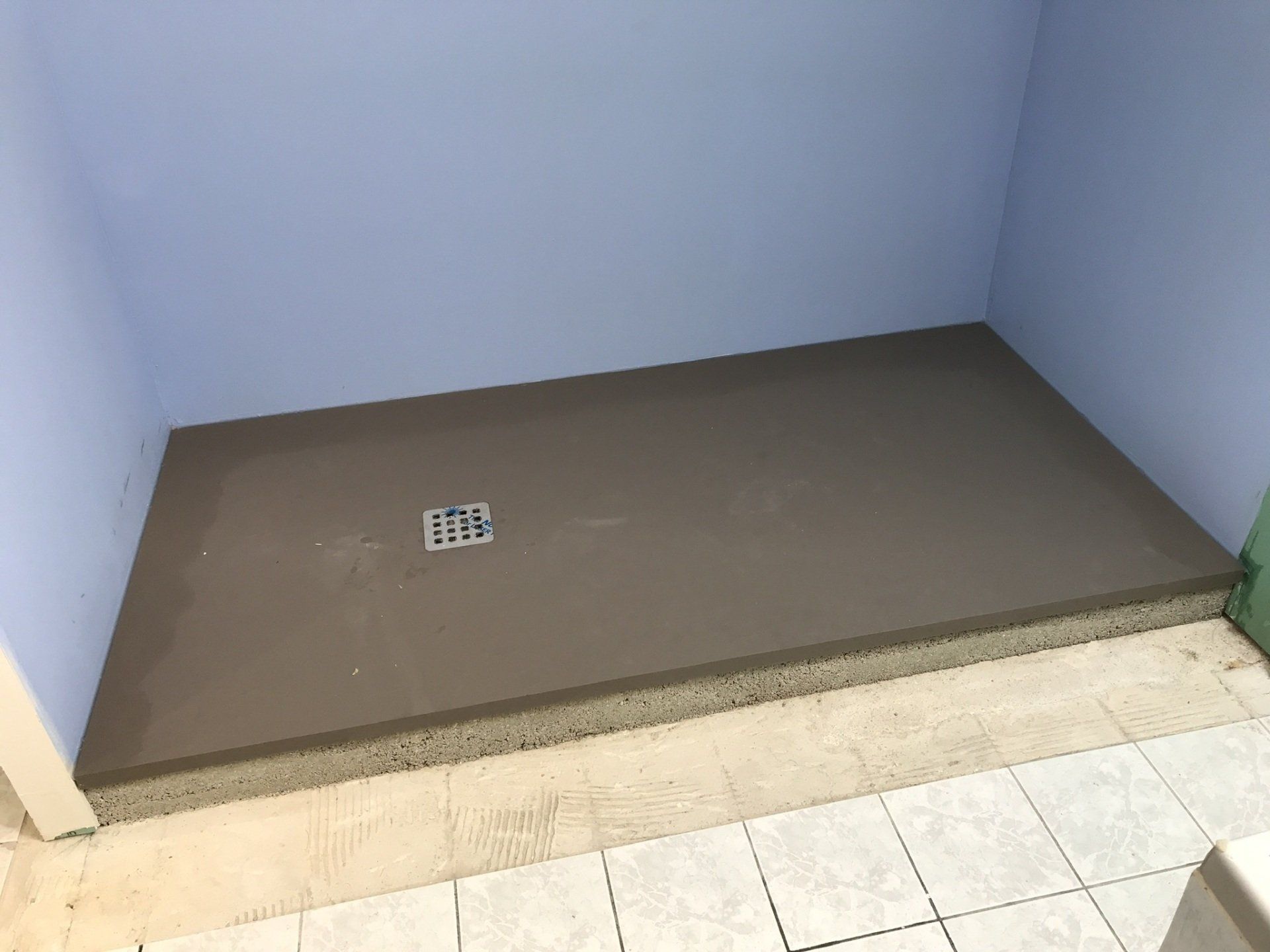 Douche avant rénovation