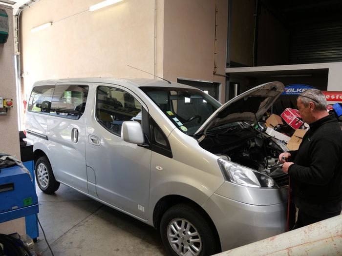 Réparation d'utilitaire