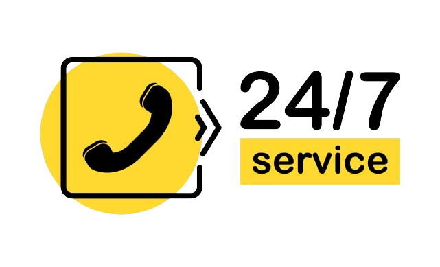 Service disponible 24/7