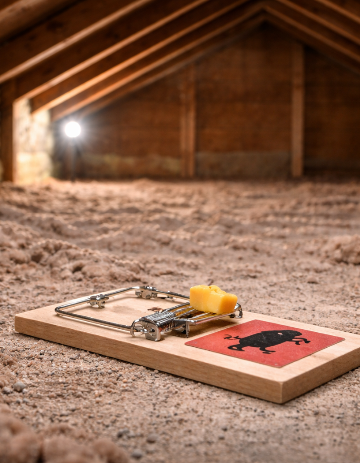 Un rat se tient debout sur ses pattes arrières sur un morceau de papier.