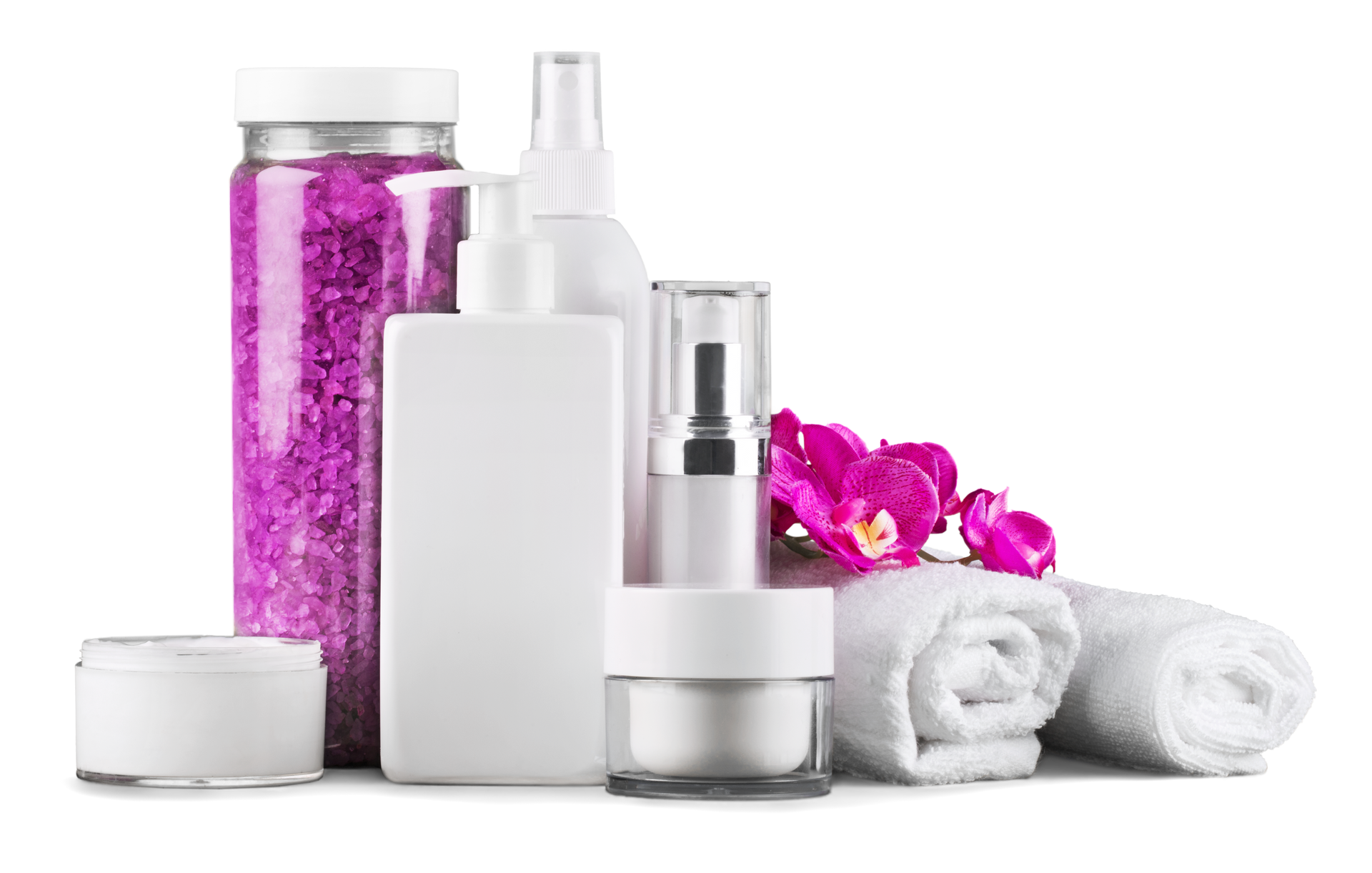 Produits de beauté détourés