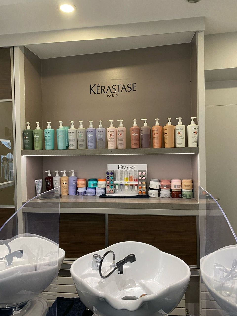 Produits de bains et de soins au bac