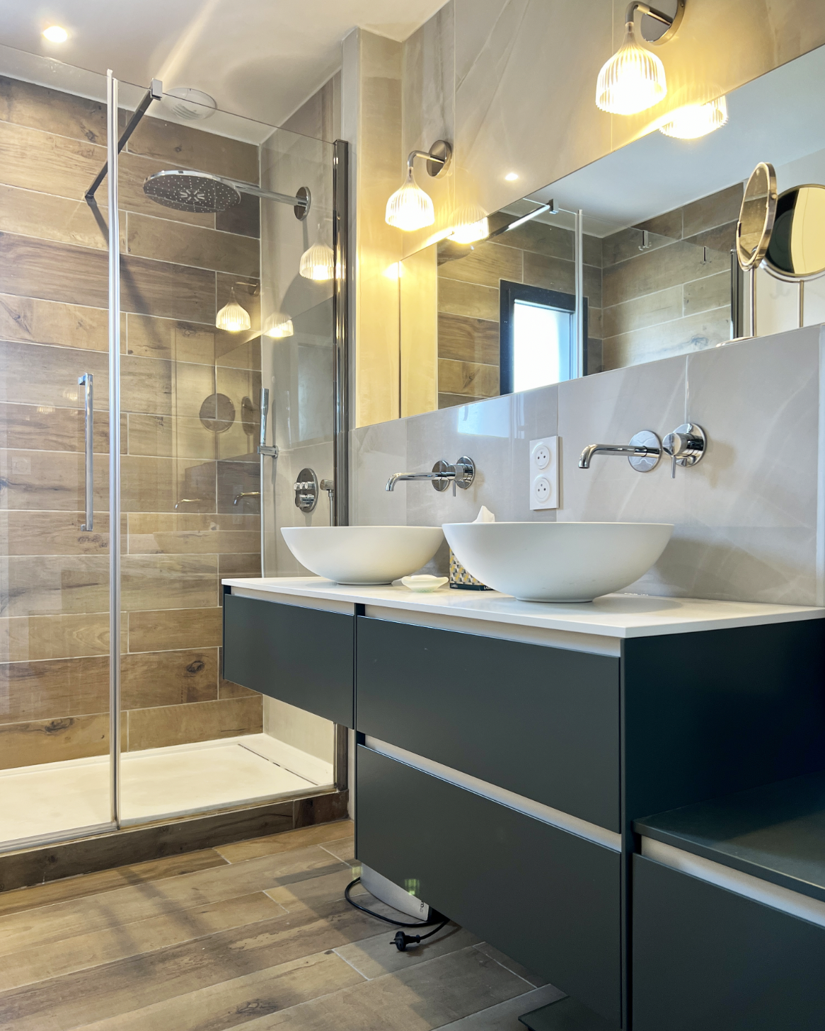 Réalisation d’une salle de bains complète