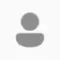 Icône d'avatar utilisateur grise avec silhouette de la tête et des épaules