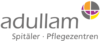 Ein Logo für ein Unternehmen namens Adullam Spitaler Pflegezentren
