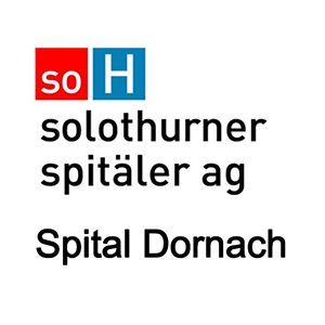 The logo for so h solothurner spitaler ag spital dornach