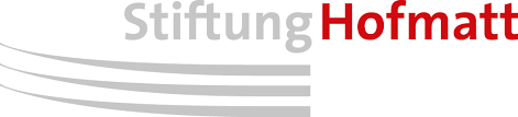 Ein Logo der Stiftung Hofmatt ist auf weissem Hintergrund abgebildet.