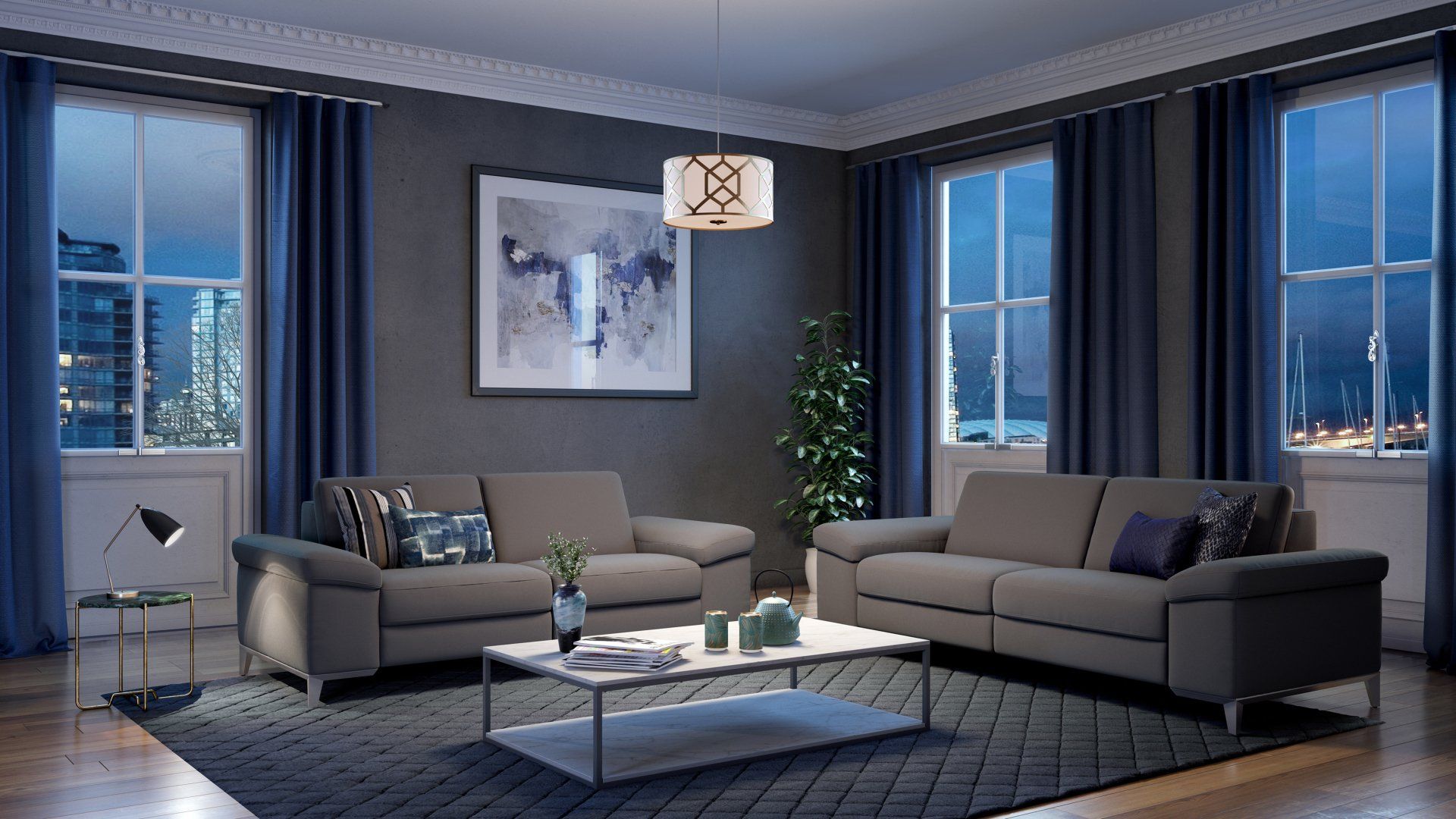 Canapés Cadini fixe