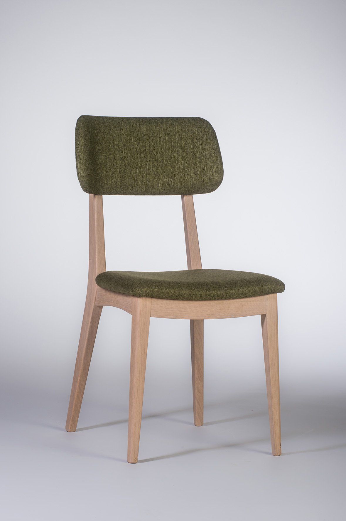 Chaise bois tissu Bastiat