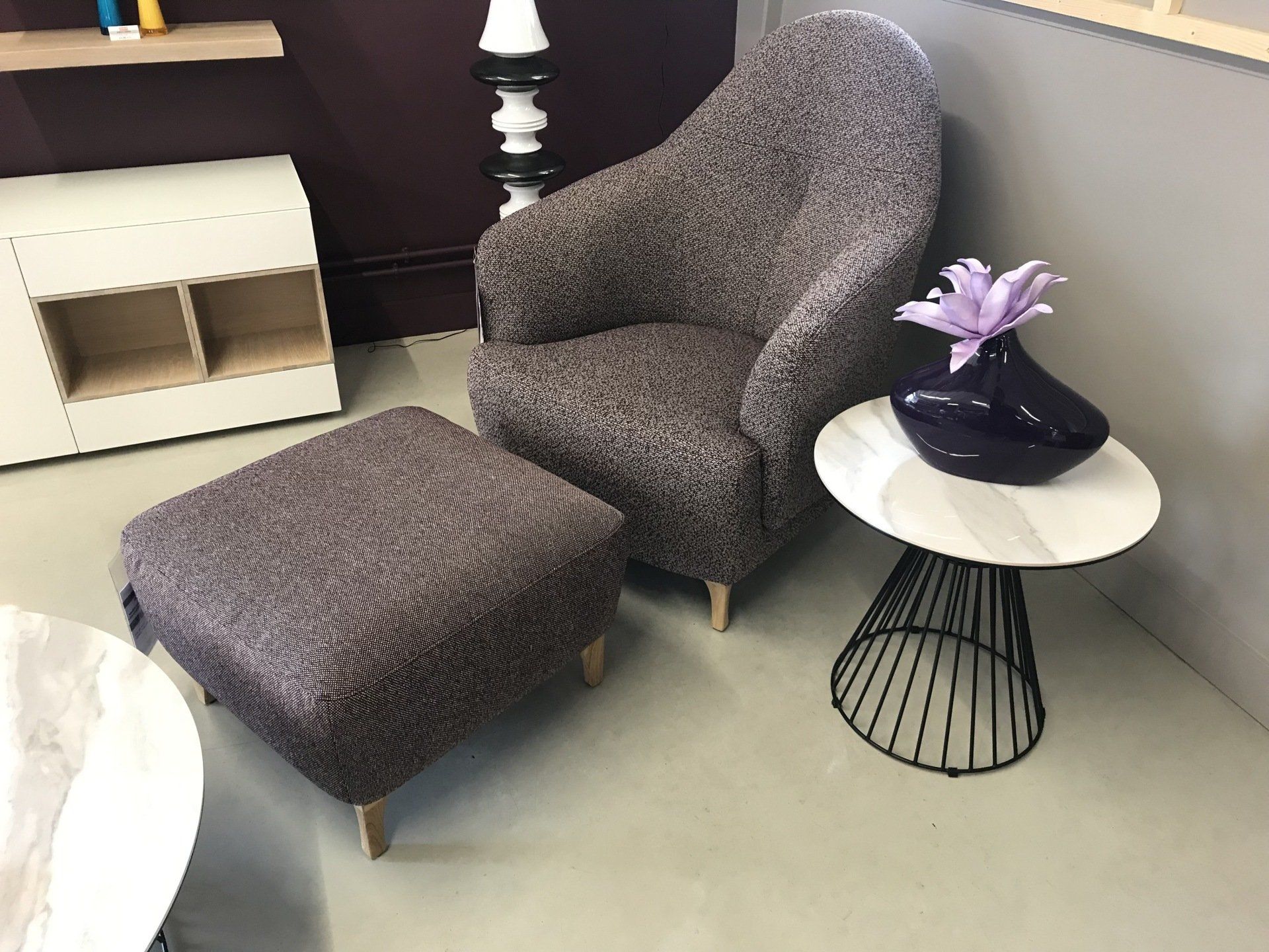 Fauteuil Tango King Pouf Romano